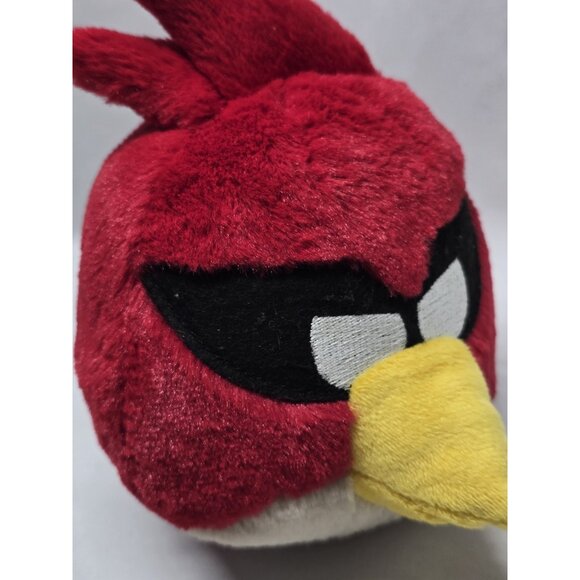 Angry Birds Space Plush Super Red Bird No Sound Rovio Entertainment 2012 Toy - Picture 6 of 9